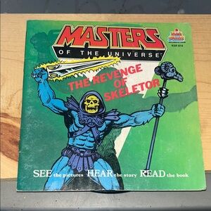 Masters of the Universe "The Revenge of Skeletor" Vintage Cover